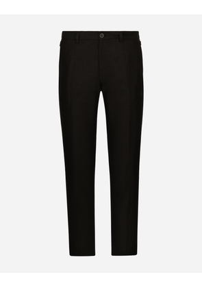 Dolce & Gabbana Linen Pants - Man Trousers And Shorts Black Linen 56