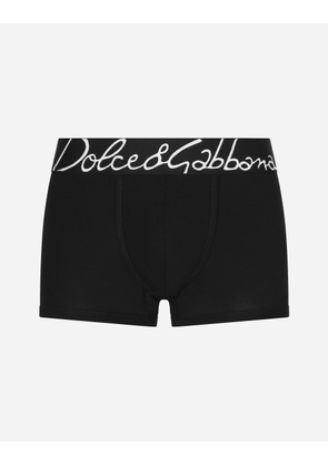 Dolce & Gabbana Regular Boxer - Man Underwear And Loungewear Black 6