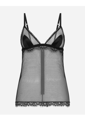 Dolce & Gabbana Top - Woman Underwear Black Lace 1