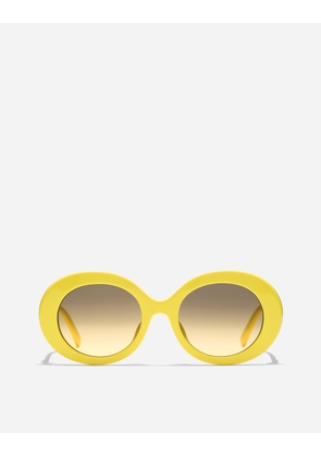 Dolce & Gabbana Occhiale Sole-202401 - Woman Sunglasses Yellow Onesize