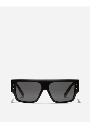 Dolce & Gabbana Dna Sunglasses - Woman Sunglasses Black Acetate Onesize