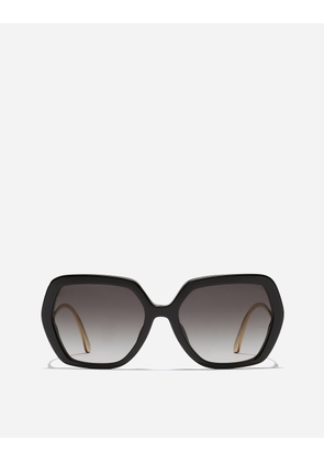 Dolce & Gabbana نظارة شمسية Dg Crystal - Woman Sunglasses Black Onesize