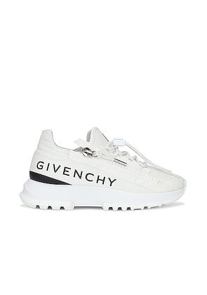 Givenchy Spectre Zip Runner Sneaker in White & Black - White. Size 41 (also in ).