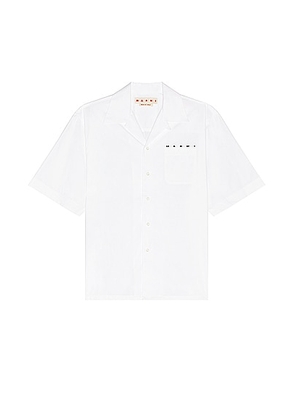 Marni S/S Shirt in Lily White. - White. Size 48 (also in ).