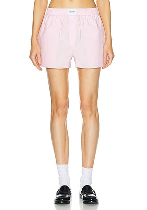 Alexander Wang Classic Boxer Short in Light Pink - Pink. Size M (also in S).
