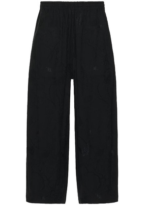 Needles H.D.P. Pant Papillon In Black in Black - Black. Size L (also in M, S, XL/1X).