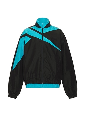 BOTTER x Reebok Track Top in Black & Blue - Blue. Size L (also in S).