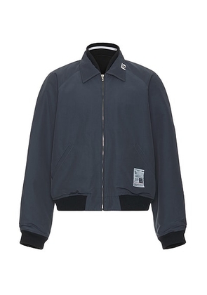 Maison MIHARA YASUHIRO Reversible Souvenir Jacket in Gray - Blue. Size 46 (also in 48).