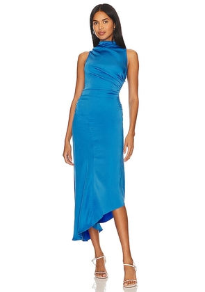 A.L.C. Iggy Dress in Blue. Size 4, 6.