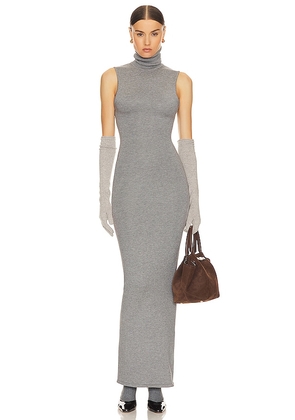 Helsa Aadi Knit Dress in Grey. Size L, S, XL.