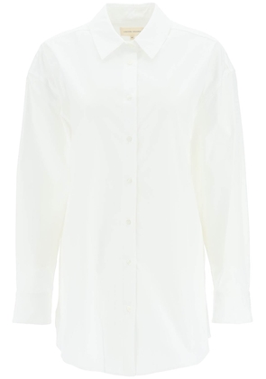 Loulou Studio espanto oversized cotton shirt - M White