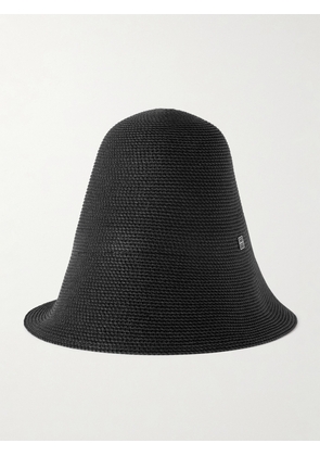 TOTEME - Embellished Straw Hat - Black - One size