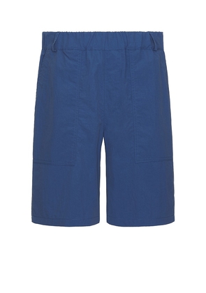 Bather Utility Short in Blue. Size M, S, XL/1X.