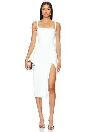 Amanda Uprichard Mileena Dress in Ivory. Size L, S, XL, XS.
