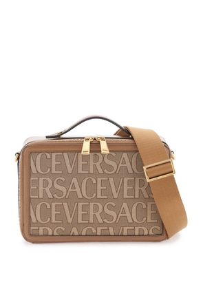 Versace versace allover messenger bag - OS Brown