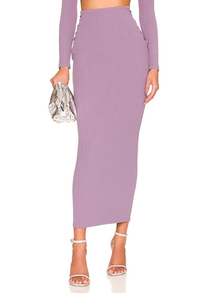 NBD Rory Midi Skirt in Lavender. Size XS.