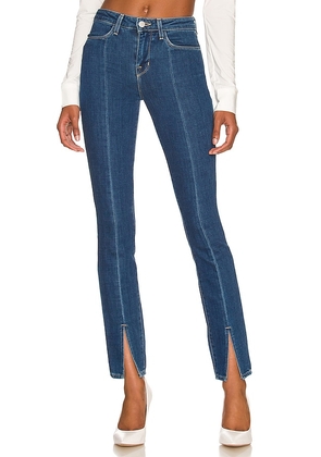 L'AGENCE Jyothi High Rise Split Ankle in Blue. Size 27.