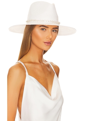 Nikki Beach Cosmos Hat in White.