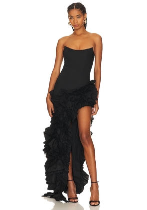 NBD Arabella Gown in Black. Size XXS.