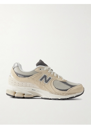 New Balance - 2002r Leather-trimmed Mesh And Suede Sneakers - Neutrals - US 4,US 4.5,US 5,US 5.5,US 6,US 6.5,US 7,US 7.5,US 8,US 8.5,US 9,US 9.5,US 10,US 10.5,US 11
