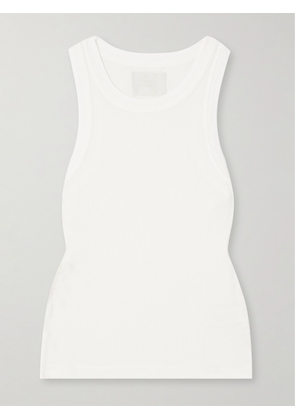 Citizens of Humanity - Isabel Ribbed Jersey Tank - White - x small,small,medium,large,x large