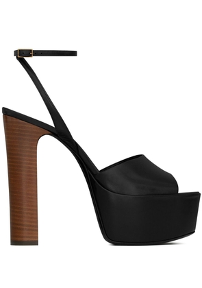 Saint Laurent Jodie 95mm platform sandals - Black