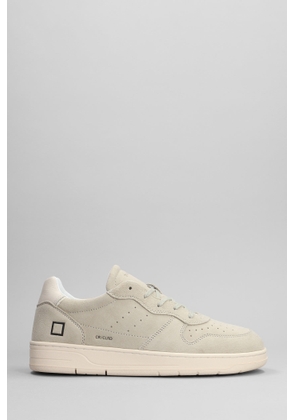 D.a.t.e. Court 2.0 Sneakers In Beige Suede