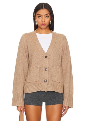 Rue Sophie Pocket Cardigan in Neutral. Size XS.
