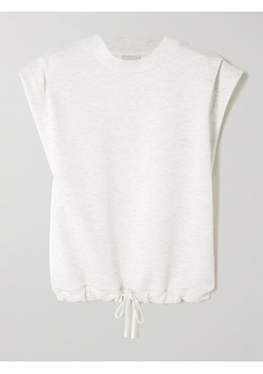 Varley - Otis Gathered Stretch-jersey T-shirt - White - xx small,x small,small,medium,large,x large