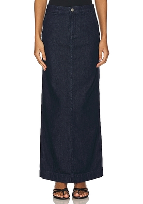Theory Maxi Trouser Skirt in Blue. Size 25, 26, 27, 28, 29, 30, 31, 32.