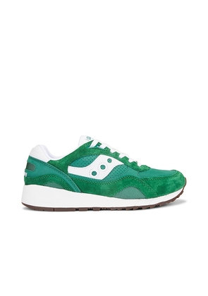 Saucony Shadow 6000 in Green. Size 10.5, 11, 11.5, 12, 13, 8, 9.5.