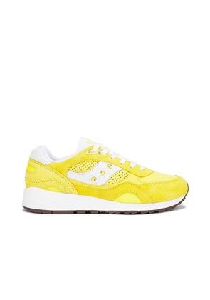 Saucony Shadow 6000 in Yellow. Size 10.5, 11, 11.5, 13, 8, 8.5, 9, 9.5.