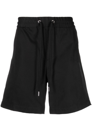 Moncler drawstring-waist shorts - Black