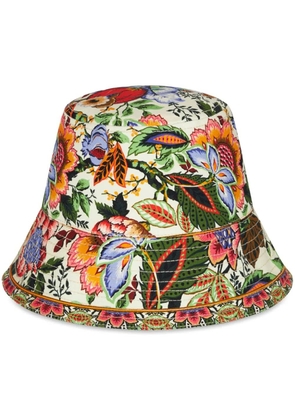 Etro Bucket Hat With Multicolored Print