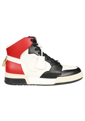 Buscemi Leather High-Top Sneakers