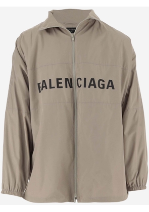 Balenciaga Nylon Jacket With Logo