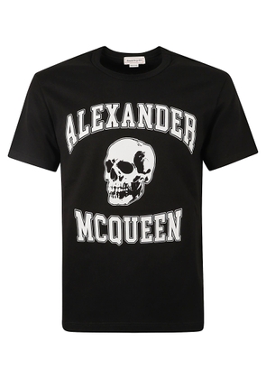Alexander Mcqueen Skull Logo T-Shirt