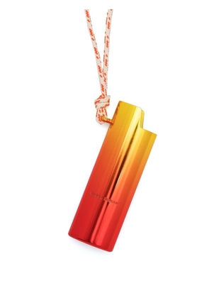 ISABEL MARANT lighter-holder sautoir necklace - Orange