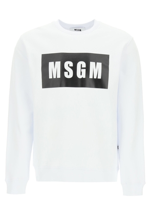 Msgm Logo Box Sweatshirt