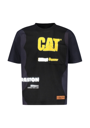 Heron Preston X Cat Printed Cotton T-Shirt