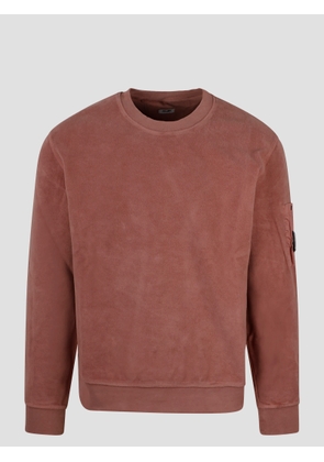 C.p. Company Reverse Brushed Crewneck Sweatshirt