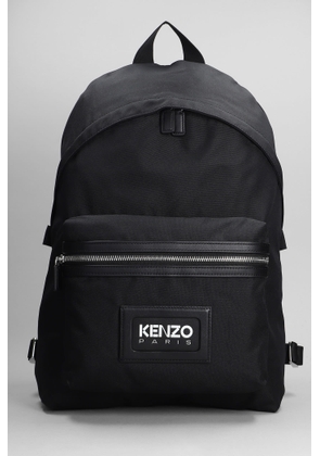 Kenzo Shoulder Bag In Black Polyester