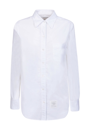 Thom Browne Classic Point Collar Cotton Shirt