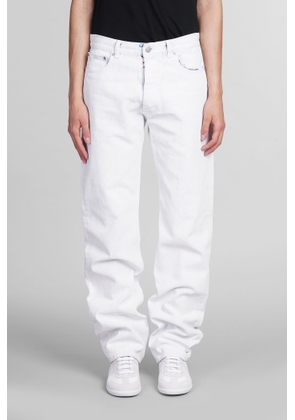 Maison Margiela Jeans In White Denim