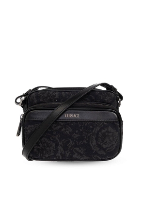 Versace Barocco Athena Zipped Messenger Bag