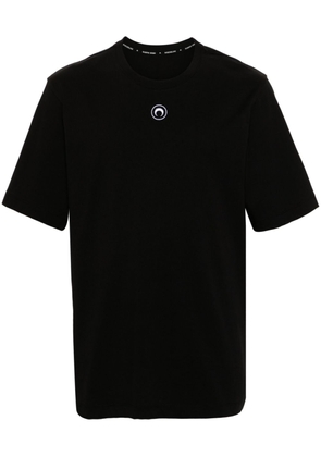 Marine Serre Crescent Moon organic-cotton T-shirt - Black