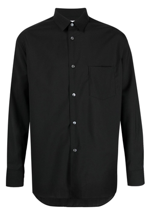 Comme Des Garçons Shirt Shape 2 long-sleeve shirt - Black