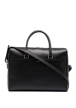 Saint Laurent Duffle leather briefcase - Black