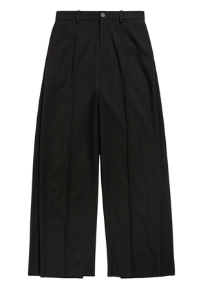 Balenciaga Double Front wool trousers - Black