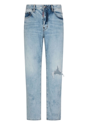 Dsquared2 ripped straight-leg jeans - Blue
